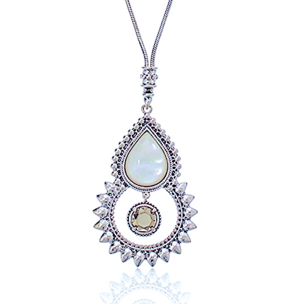 New without tags!! Lucky Brand: Long Tribal pendant necklace!Absolutely stunning
